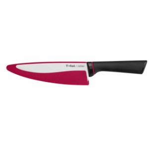 ティファール T‐fal　フィネスト　セラミック　シェフナイフ　１８ｃｍ　Ｋ１７９０６