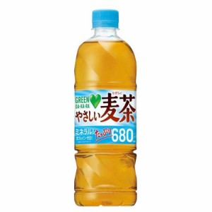 ◆サントリー グリーンダカラ やさしい麦茶 680ml【24個セット】