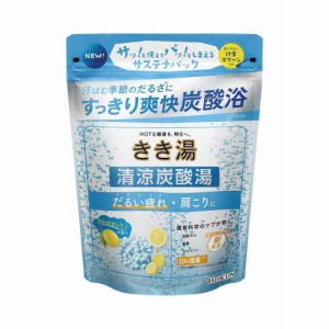 【医薬部外品】きき湯 清涼炭酸湯 さわやかレモンの香り 360g