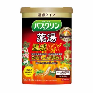 【医薬部外品】バスクリン 薬湯 温感EX 気分やすらぐパシフィックハーブの香り 600g