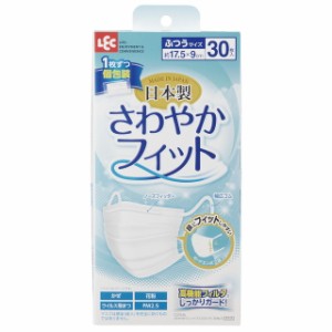 レック 日本製 さわやかフィットマスク ふつう 30枚入