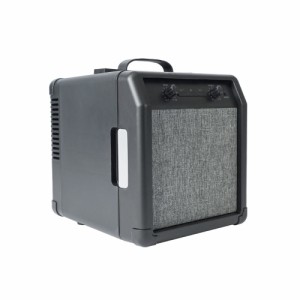スピーカー内蔵ギターアンプ型冷蔵庫 SMRWSPHBK メーカー直送▼返品・キャンセル不可【他商品との同時購入不可】   