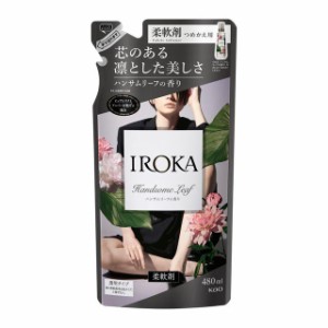 花王 IROKA（イロカ） ハンサムリーフの香り 柔軟剤 つめかえ用 480ml