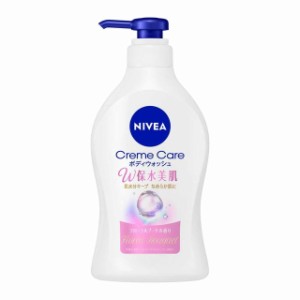 ニベア クリームケアボディウォッシュ W保水美肌 フローラルブーケの香り ポンプ 470ml