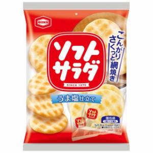 ◆亀田製菓 ソフトサラダ 20枚【12個セット】