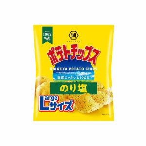 ◆湖池屋 ポテトチップス Lサイズ のり塩 126g【12個セット】