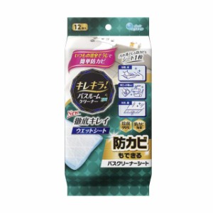 大王製紙 キレキラ！ バスルームクリーナー ウェットシート 12枚入り【3個セット】