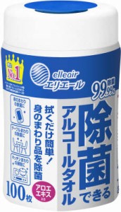 エリエール除菌できるアルコールタオル本体100枚