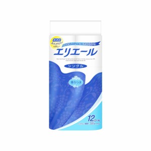 大王製紙 エリエールトイレットティシュー シングル 12ロール【6個セット】