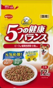 日本ペットビタワン5つの健康バランス ビーフ小 1.2KG