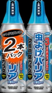 虫よけバリアスプレーアミ戸窓ガラス450mL2本パック