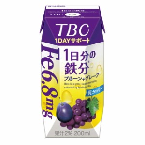 ◆森永TBC1DAYサポート1日分の鉄分 200ML【6本セット】