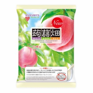 ◆マンナンライフ 蒟蒻畑白桃味 25g×12個入【12個セット】