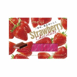 ◆明治 ストロベリーチョコレートBOX 120g【6個セット】