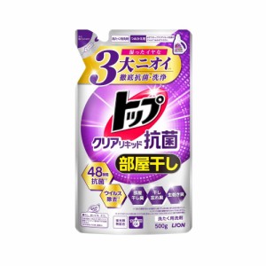 ライオン トップ クリアリキッド抗菌 詰替 500g