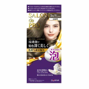 【医薬部外品】サロンドプロ 泡のヘアカラー・エクストラリッチ（白髪用）3A 明るいアッシュブラウン