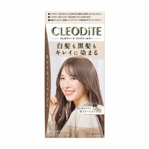 【医薬部外品】クレオディーテ クリアリーカラー 白髪用 チャイティーベージュ