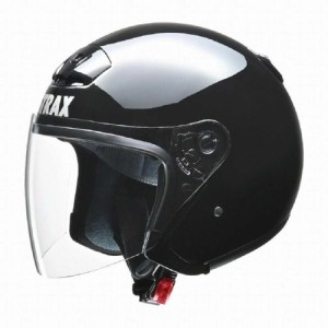 リード工業 STRAX ジェットヘルメット ブラック SJ4 BK BIG 1個