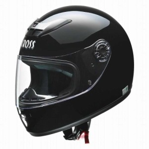 リード工業 CROSSフルフェイスヘルメット ブラック CR715 BK 1個