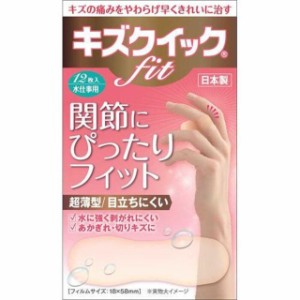 【管理医療機器】東洋化学 キズクイックfit 水仕事用 12枚入り【2個セット】