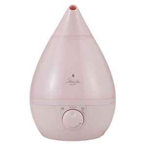 超音波式アロマ加湿器 SHIZUKU touch+ 3.3L タッチパネル操作 LED照明 くすみピンク AHD‐023‐PK