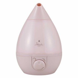 超音波式アロマ加湿器 SHIZUKU mini 1.5L LED照明 くすみピンク AHD‐043‐PK 1台