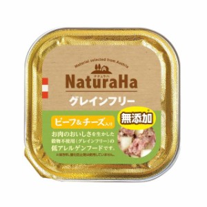 サンライズ ナチュラハ グレインフリー ビーフ＆チーズ 100g 【16個セット】