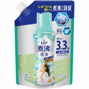 P&G レノア 超消臭 煮沸レベル消臭 抗菌ビーズ 部屋干し 花とおひさまの香り 詰め替え 1410mL【5個セット】