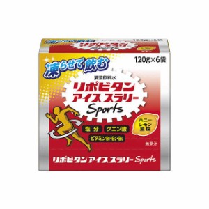 ◆大正製薬 リポビタン アイススラリー for Sports ハニーレモン風味 120g×6袋入り