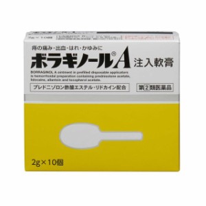 【指定第2類医薬品】ボラギノールA 注入軟膏 2g×10個