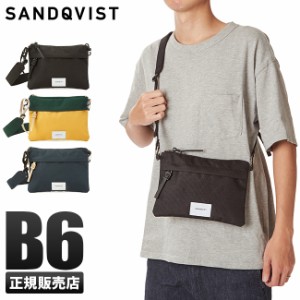 商品レビューで+5%｜サンドクヴィスト サコッシュ B6用紙サイズ SANDQVIST URBAN OUTDOOR ludvig