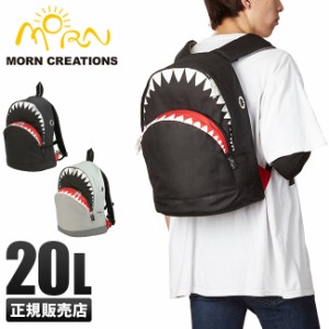 商品レビューで+5%｜モーンクリエイションズ シャーク リュック サメリュック 20L MORN CREATIONS SK-101