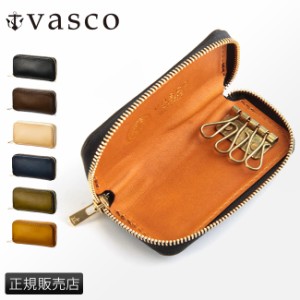 商品レビューで+5%｜ヴァスコ キーケース ラウンドファスナー 本革 日本製 メンズ ブランド バスコ VASCO VSC-671Z