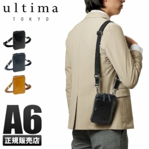 商品レビューで+5%｜エース ウルティマトーキョー ショルダーバッグ ポーチ メンズ 本革 ace ultimaTOKYO 77681