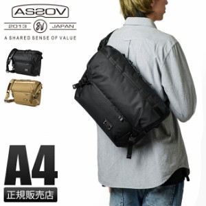 商品レビューで+5%｜アッソブ メッセンジャーバッグ AS2OV CORDURA DOBBY 305D 061419 コーデュラドビー A4 メンズ ブランド