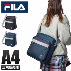 商品レビューで+5%｜FILA フィラ スクールバッグ ショルダー サブバッグ 女子 中学生 高校生 女子高生 通学 縦型 横浜型 横浜バッグ 7749