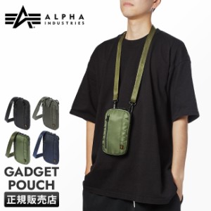 商品レビューで+5%｜アルファインダストリーズ ポーチショルダー スマホショルダー ALPHA INDUSTRIES TZ1126-66021