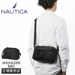 商品レビューで+5%｜NAUTICA ノーティカ ショルダーバッグ メンズ レディース ブランド ナイロン 斜めがけ ペットボトルが入る 370-7002