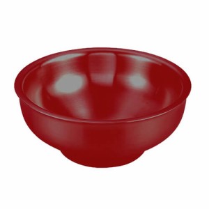 メタル丼  スイーツカップ 塗装仕様 赤 送料無料