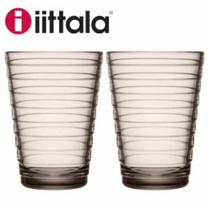 iittala イッタラ Aino Aalto アイノアアルト 366684 ハイボール 330ml ペア リネン 北欧 アイノアールト 2個入り セット グラス ギフト 