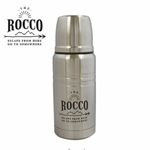 ROCCO ステンレス ボトル 300ml シルバー ロッコ 水筒 マグボトル マイボトル ステンレスボトル 保冷 保温 保冷保温 おしゃれ 直飲み ア