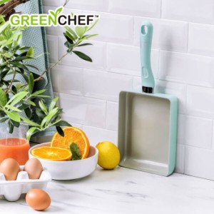 GREEN CHEF グリーンシェフ アースカラー エッグパン ミントグリーン CC005422-001 卵焼き器 玉子焼き器 IH対応