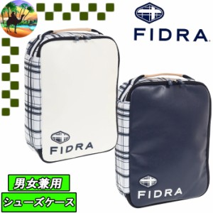 FD5MGC20　FIDRA　フィドラ　チェックシューズケース　ゴルフバッグ　ゴルフ　