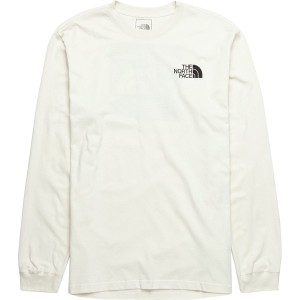 ノースフェイス メンズ シャツ トップス Red Box Long-Sleeve T-Shirt - Men's Vintage White/Burnt Olive Green Woodland Camo Print