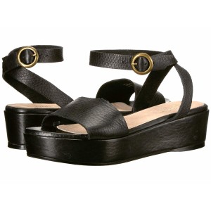 セイシェルズ レディース サンダル シューズ Monogram Black Leather