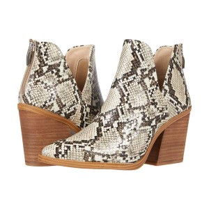 スティーブ マデン レディース ブーツ&レインブーツ シューズ Alyse Bootie Natural Snake