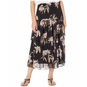ラルフローレン レディース スカート ボトムス Tiered Georgette Peasant Skirt Polo Black Multi