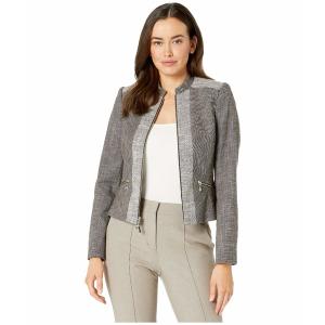 トミー ヒルフィガー レディース コート アウター Contrast Novelty Zip front Jacket Teak/Ivory