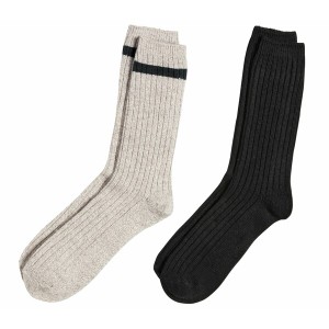 アルパインデザイン メンズ 靴下 アンダーウェア Alpine Design Wool Ragg Hiker Socks  2 Pack 