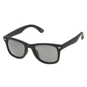 アルパインデザイン メンズ サングラス・アイウェア アクセサリー Alpine Design Classic Square Black Lens Sunglasses 